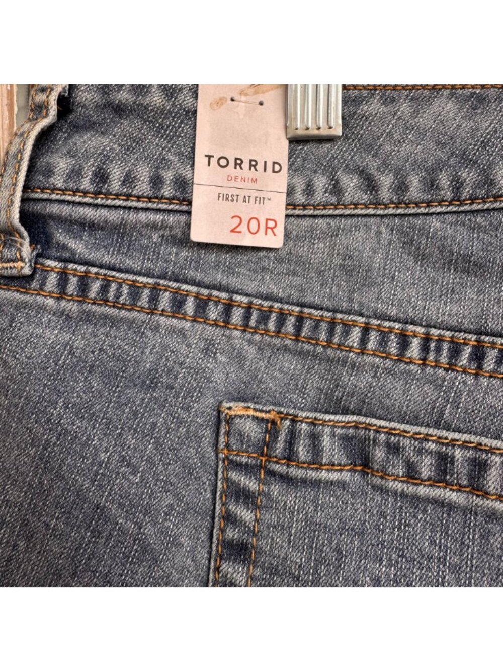 Torrid Womens Slim Boot Montecito Jeans Size 20 Medium Wash Denim Stretch Fit - Picture 8 of 15